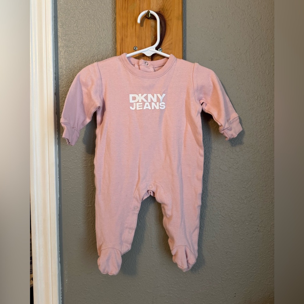 DKNY Light Pink Kids Footie